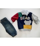 ΣΕΤ 3 ΤΕΜ ΠΟΥΛΟΒΕΡ ΤΖΙΝ ΒΡΕΦΙΚΑ 0 ΕΩΣ 36 ΜΗΝΩΝ